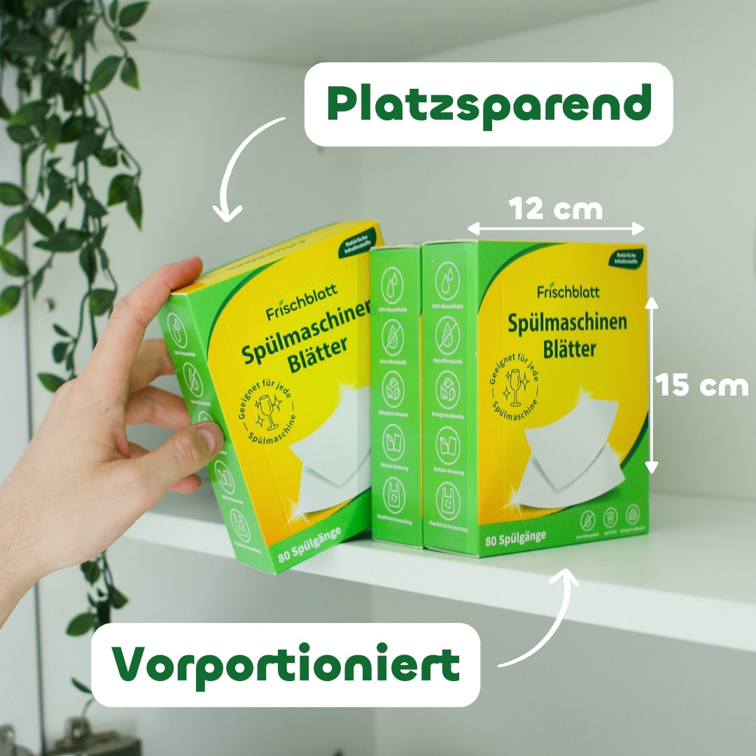 Spülmaschinen Blätter