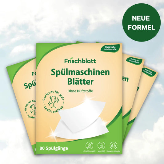 Spülmittel Blätter ohne Duft